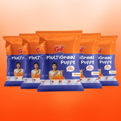 GIF Multigrain Roasted Puff (Masala) - 25g Pack